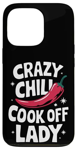 Chili Crazy Chili Cook Off Lady Hülle für iPhone 13 Pro Chili Crazy Chili Cook Off Lady Hülle für iPhone 13 Pro von Chili's Spicy Chili Pepper