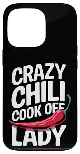 Chili Crazy Chili Cook Off Lady Hülle für iPhone 13 Pro Chili Crazy Chili Cook Off Lady Hülle für iPhone 13 Pro von Chili's Spicy Chili Pepper