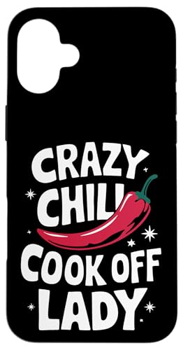 Chili Crazy Chili Cook Off Lady Hülle für iPhone 16 Plus Chili Crazy Chili Cook Off Lady Hülle für iPhone 16 Plus von Chili's Spicy Chili Pepper