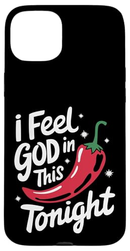 Chili Ich fühle Gott in diesem Chili'S Tonight Hülle für iPhone 15 Plus Chili Ich fühle Gott in diesem Chili'S Tonight Hülle für iPhone 15 Plus von Chili's Spicy Chili Pepper