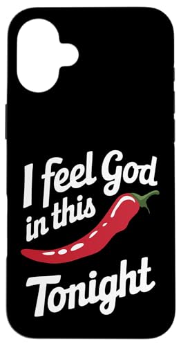 Chili Ich fühle Gott in diesem Chili'S Tonight Hülle für iPhone 16 Plus Chili Ich fühle Gott in diesem Chili'S Tonight Hülle für iPhone 16 Plus von Chili's Spicy Chili Pepper
