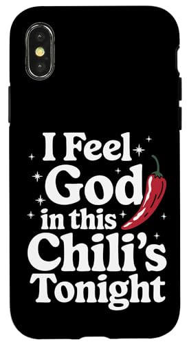 Chili Ich fühle Gott in diesem Chili'S Tonight Hülle für iPhone X/XS Chili Ich fühle Gott in diesem Chili'S Tonight Hülle für iPhone X/XS von Chili's Spicy Chili Pepper