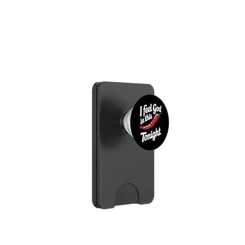 Chili Ich fühle Gott in diesem Chili'S Tonight PopSockets PopWallet für MagSafe Chili Ich fühle Gott in diesem Chili'S Tonight PopSockets PopWallet für MagSafe von Chili's Spicy Chili Pepper