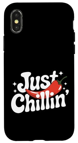 Chili Just Chillin Hülle für iPhone X/XS Chili Just Chillin Hülle für iPhone X/XS von Chili's Spicy Chili Pepper