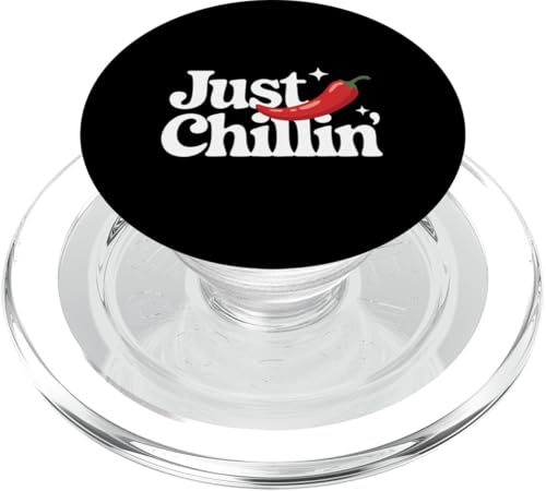 Chili Just Chillin PopSockets PopGrip für MagSafe Chili Just Chillin PopSockets PopGrip für MagSafe von Chili's Spicy Chili Pepper