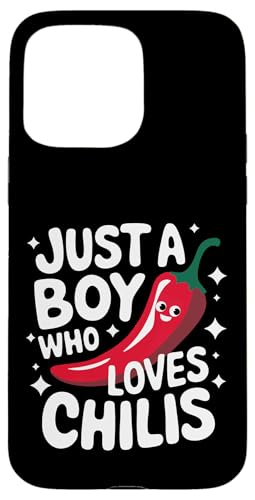 Chili Nur ein Junge, der Chilis liebt Hülle für iPhone 15 Pro Max von Chili's Spicy Chili Pepper