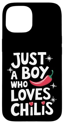 Chili Nur ein Junge, der Chilis liebt Hülle für iPhone 15 Chili Nur ein Junge, der Chilis liebt Hülle für iPhone 15 von Chili's Spicy Chili Pepper