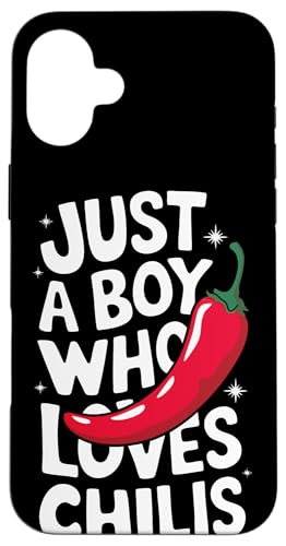 Chili Nur ein Junge, der Chilis liebt Hülle für iPhone 16 Plus Chili Nur ein Junge, der Chilis liebt Hülle für iPhone 16 Plus von Chili's Spicy Chili Pepper