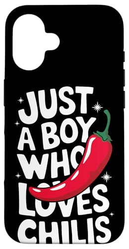Chili Nur ein Junge, der Chilis liebt Hülle für iPhone 16 Chili Nur ein Junge, der Chilis liebt Hülle für iPhone 16 von Chili's Spicy Chili Pepper
