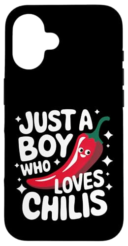 Chili Nur ein Junge, der Chilis liebt Hülle für iPhone 16 Chili Nur ein Junge, der Chilis liebt Hülle für iPhone 16 von Chili's Spicy Chili Pepper