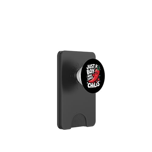 Chili Nur ein Junge, der Chilis liebt PopSockets PopWallet für MagSafe Chili Nur ein Junge, der Chilis liebt PopSockets PopWallet für MagSafe von Chili's Spicy Chili Pepper