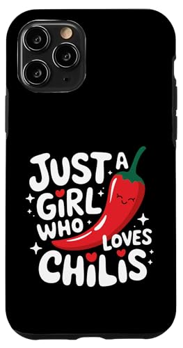 Chili Nur ein Mädchen, das Chilis liebt Hülle für iPhone 11 Pro Chili Nur ein Mädchen, das Chilis liebt Hülle für iPhone 11 Pro von Chili's Spicy Chili Pepper