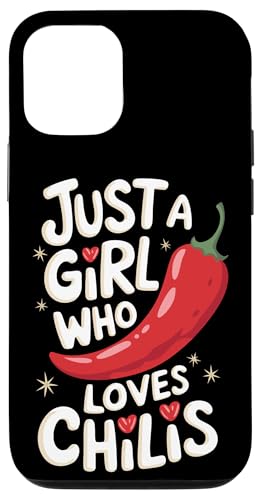 Chili Nur ein Mädchen, das Chilis liebt Hülle für iPhone 12/12 Pro Chili Nur ein Mädchen, das Chilis liebt Hülle für iPhone 12/12 Pro von Chili's Spicy Chili Pepper