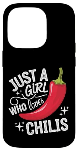 Chili Nur ein Mädchen, das Chilis liebt Hülle für iPhone 14 Pro Chili Nur ein Mädchen, das Chilis liebt Hülle für iPhone 14 Pro von Chili's Spicy Chili Pepper