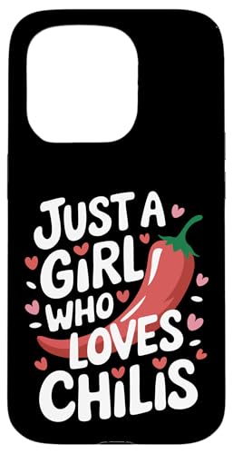 Chili Nur ein Mädchen, das Chilis liebt Hülle für iPhone 15 Pro Chili Nur ein Mädchen, das Chilis liebt Hülle für iPhone 15 Pro von Chili's Spicy Chili Pepper
