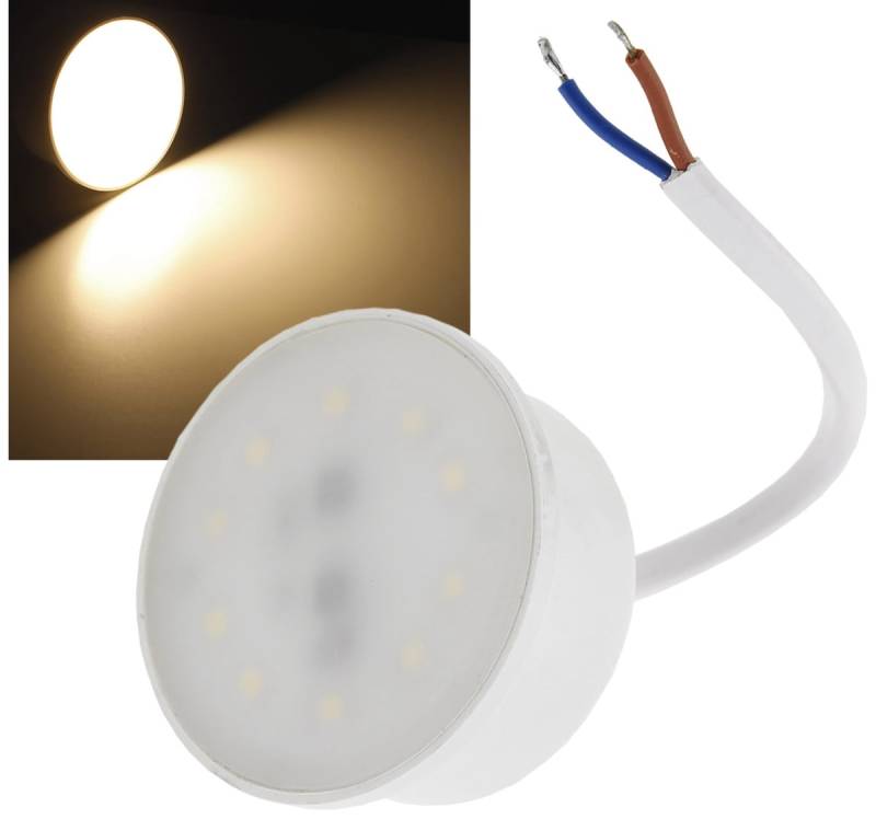 CHILITEC LED-Modul "Piatto W3" für Einbauleuchten, 3W, 240lm, EEK: F, 2900K, Ø 50 mm von ChiliTec