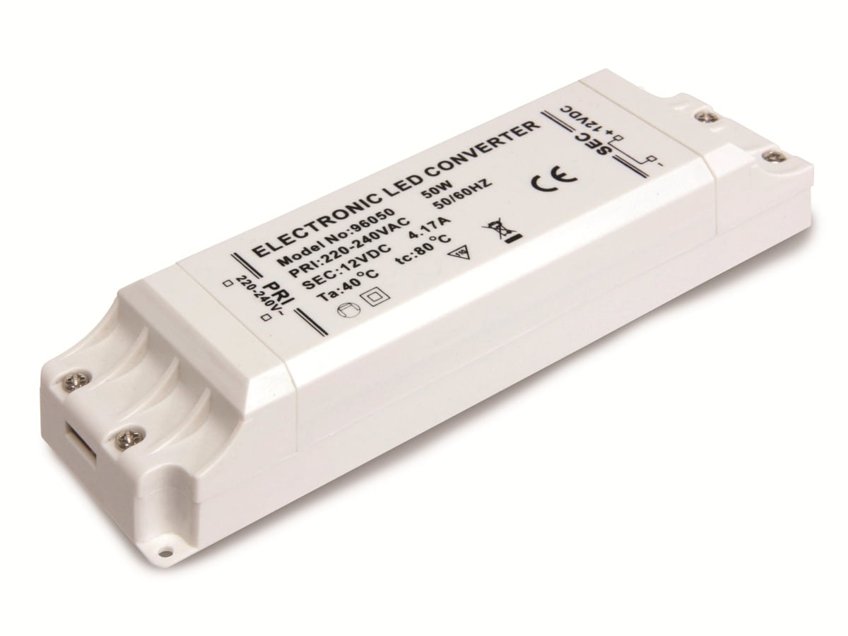 CHILITEC LED-Schaltnetzteil, 12 V-, 50 W CHILITEC LED-Schaltnetzteil, 12 V-, 50 W von ChiliTec