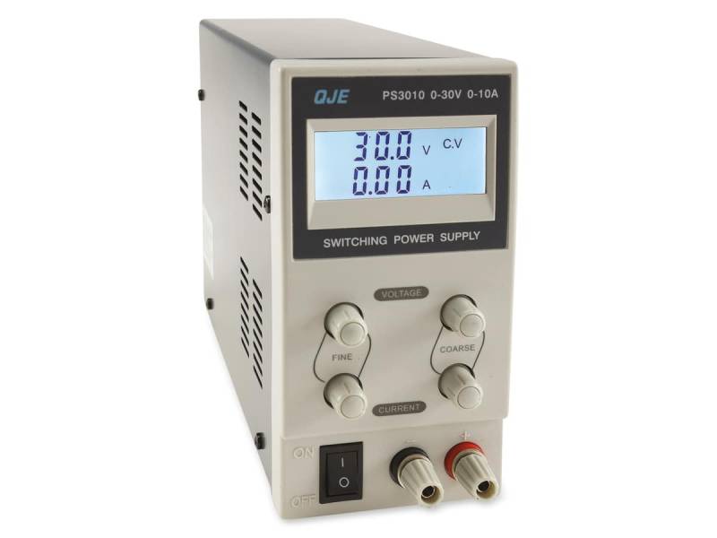 CHILITEC Regelbares Labornetzgerät CTL-3010, 0...30 V / 0...10 A, LCD von ChiliTec