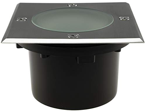 ChiliTec Bodeneinbauleuchte ECKIG 70mm flach 12x12cm IP65 Befahrbar und Trittfest 2 Anschlüsse Aussenleuchte ChiliTec Bodeneinbauleuchte ECKIG 70mm flach 12x12cm IP65 Befahrbar und Trittfest 2 Anschlüsse Aussenleuchte von ChiliTec