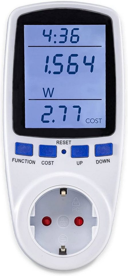 ChiliTec Energiekosten-Messgerät Stromzähler CTM-900 Pro LC-Display, Messung HD+ Karte ChiliTec Energiekosten-Messgerät Stromzähler CTM-900 Pro LC-Display, Messung HD+ Karte von ChiliTec