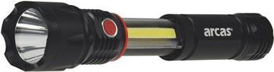 ChiliTec LED-Taschenlampe 7,60cm (3) 1 3W SMD Ø4,5xL17cm ohne Batt.(4xAAA) (22288) von ChiliTec