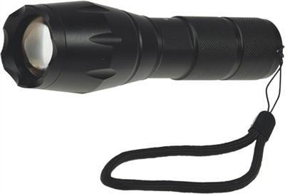 ChiliTec LED-Taschenlampe Zoom 10W Ø3,7xL13,6-16cm o.Batt.(3xAAA) (22106) von ChiliTec