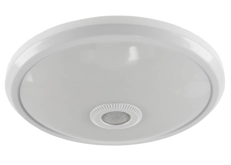 LED Deckenleuchte TERCEIRA 12W, 1060lm, 3000K, PIR-Bewegungsmelder von ChiliTec