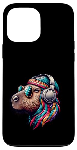Groovy Capybara Vibes – Retro-Kopfhörer & Shades Art Hülle für iPhone 13 Pro Max Groovy Capybara Vibes – Retro-Kopfhörer & Shades Art Hülle für iPhone 13 Pro Max von Chill Critter Collective