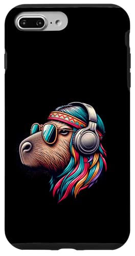 Groovy Capybara Vibes – Retro-Kopfhörer & Shades Art Hülle für iPhone 7 Plus/8 Plus Groovy Capybara Vibes – Retro-Kopfhörer & Shades Art Hülle für iPhone 7 Plus/8 Plus von Chill Critter Collective