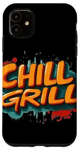 Awesome Chill Grill Emblem Kostüm für Jungen und Mädchen Hülle für iPhone 11 Awesome Chill Grill Emblem Kostüm für Jungen und Mädchen Hülle für iPhone 11 von Chill Grill