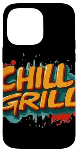 Awesome Chill Grill Emblem Kostüm für Jungen und Mädchen Hülle für iPhone 14 Pro Max Awesome Chill Grill Emblem Kostüm für Jungen und Mädchen Hülle für iPhone 14 Pro Max von Chill Grill
