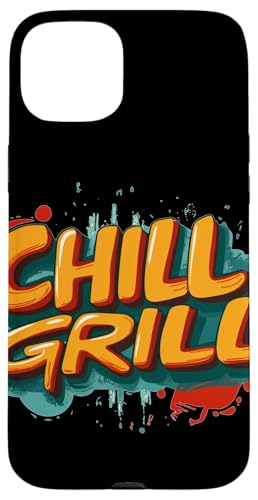 Awesome Chill Grill Emblem Kostüm für Jungen und Mädchen Hülle für iPhone 15 Plus Awesome Chill Grill Emblem Kostüm für Jungen und Mädchen Hülle für iPhone 15 Plus von Chill Grill