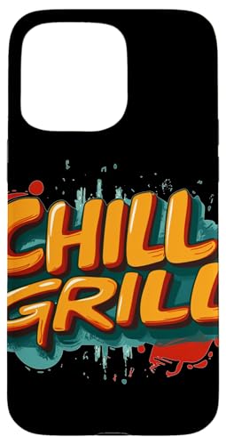 Awesome Chill Grill Emblem Kostüm für Jungen und Mädchen Hülle für iPhone 15 Pro Max Awesome Chill Grill Emblem Kostüm für Jungen und Mädchen Hülle für iPhone 15 Pro Max von Chill Grill