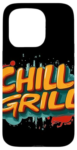 Awesome Chill Grill Emblem Kostüm für Jungen und Mädchen Hülle für iPhone 15 Pro Awesome Chill Grill Emblem Kostüm für Jungen und Mädchen Hülle für iPhone 15 Pro von Chill Grill