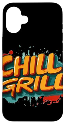 Awesome Chill Grill Emblem Kostüm für Jungen und Mädchen Hülle für iPhone 16 Plus Awesome Chill Grill Emblem Kostüm für Jungen und Mädchen Hülle für iPhone 16 Plus von Chill Grill