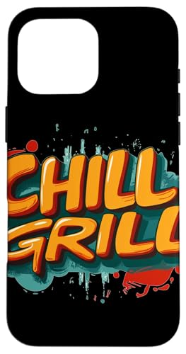 Awesome Chill Grill Emblem Kostüm für Jungen und Mädchen Hülle für iPhone 16 Pro Max Awesome Chill Grill Emblem Kostüm für Jungen und Mädchen Hülle für iPhone 16 Pro Max von Chill Grill