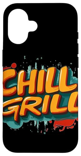 Awesome Chill Grill Emblem Kostüm für Jungen und Mädchen Hülle für iPhone 16 Awesome Chill Grill Emblem Kostüm für Jungen und Mädchen Hülle für iPhone 16 von Chill Grill