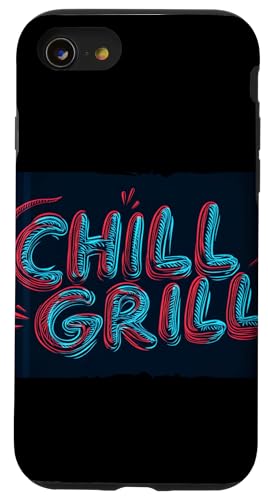 Schönes Chill-Grill-Outfit für Erwachsene und Kinder Hülle für iPhone SE (2020) / 7 / 8 von Chill Grill