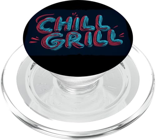 Schönes Chill-Grill-Outfit für Erwachsene und Kinder PopSockets PopGrip für MagSafe Schönes Chill-Grill-Outfit für Erwachsene und Kinder PopSockets PopGrip für MagSafe von Chill Grill