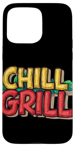 Schönes Chill Grill Statement Emblem Kostüm Hülle für iPhone 15 Pro Max Schönes Chill Grill Statement Emblem Kostüm Hülle für iPhone 15 Pro Max von Chill Grill