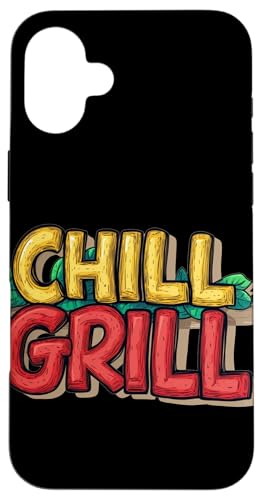 Schönes Chill Grill Statement Emblem Kostüm Hülle für iPhone 16 Plus Schönes Chill Grill Statement Emblem Kostüm Hülle für iPhone 16 Plus von Chill Grill