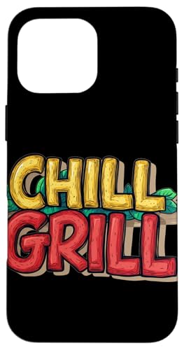 Schönes Chill Grill Statement Emblem Kostüm Hülle für iPhone 16 Pro Max Schönes Chill Grill Statement Emblem Kostüm Hülle für iPhone 16 Pro Max von Chill Grill
