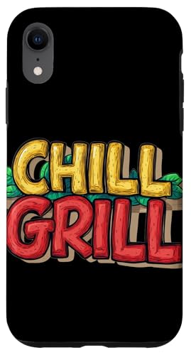 Schönes Chill Grill Statement Emblem Kostüm Hülle für iPhone XR Schönes Chill Grill Statement Emblem Kostüm Hülle für iPhone XR von Chill Grill
