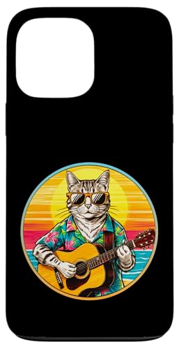 Lustige Katze spielt Gitarre am Strand Hülle für iPhone 13 Pro Max Lustige Katze spielt Gitarre am Strand Hülle für iPhone 13 Pro Max von Chillin Kitten Tropical Summer Clothing Co.