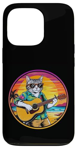 Lustige Katze spielt Gitarre am Strand Hülle für iPhone 13 Pro Lustige Katze spielt Gitarre am Strand Hülle für iPhone 13 Pro von Chillin Kitten Tropical Summer Clothing Co.