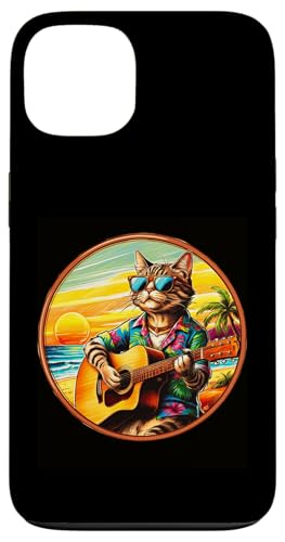 Lustige Katze spielt Gitarre am Strand Hülle für iPhone 13 Lustige Katze spielt Gitarre am Strand Hülle für iPhone 13 von Chillin Kitten Tropical Summer Clothing Co.