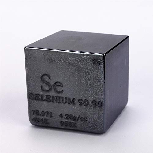25,4 mm gegossener Selen-Würfel aus 99,99 % graviertes Periodensystem von Chinaium