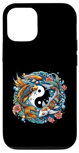 Chinesische Yin-Yang-Koi-Fischharmonie, künstlerische Kreationen Hülle für iPhone 12/12 Pro Chinesische Yin-Yang-Koi-Fischharmonie, künstlerische Kreationen Hülle für iPhone 12/12 Pro von Chinese Yin Yang Koi Fish Harmony Creations