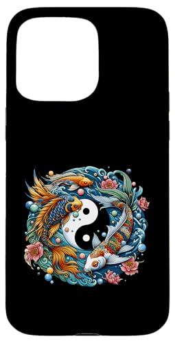Chinesische Yin-Yang-Koi-Fischharmonie, künstlerische Kreationen Hülle für iPhone 15 Pro Max Chinesische Yin-Yang-Koi-Fischharmonie, künstlerische Kreationen Hülle für iPhone 15 Pro Max von Chinese Yin Yang Koi Fish Harmony Creations