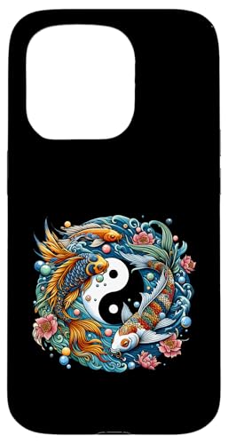 Chinesische Yin-Yang-Koi-Fischharmonie, künstlerische Kreationen Hülle für iPhone 15 Pro Chinesische Yin-Yang-Koi-Fischharmonie, künstlerische Kreationen Hülle für iPhone 15 Pro von Chinese Yin Yang Koi Fish Harmony Creations